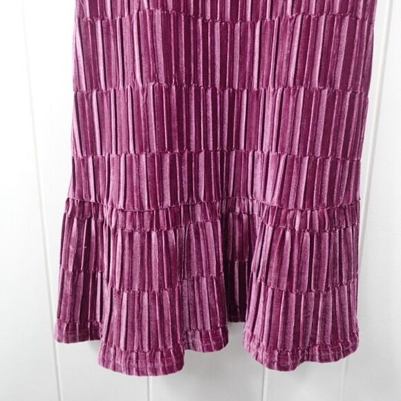 Betsey Johnson Womens Velvet Knee Length Sheath Dress Large - Picture 6 of 11